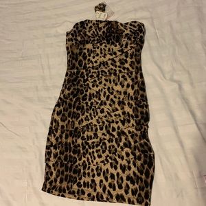 Cheetah print dress